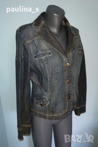 Три различни броя / Eластично дънково яке / сако "Promiss" и "Vero Moda", снимка 3 - Якета - 15454385