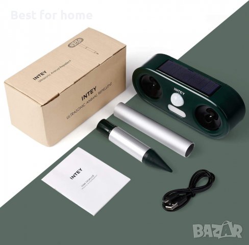 Ултразвуков репелент за животни INTEY INTAD01, снимка 7 - Други - 37446355