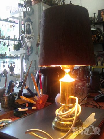 Месингова нощна лампа, снимка 1