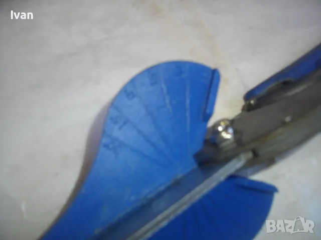 Немска НОЖИЦА за променливо рязане под ъгъл 0-45 градуса пластмасови тръби ПВЦ профил ОТЛИЧНА 250мм , снимка 2 - Други инструменти - 47459518