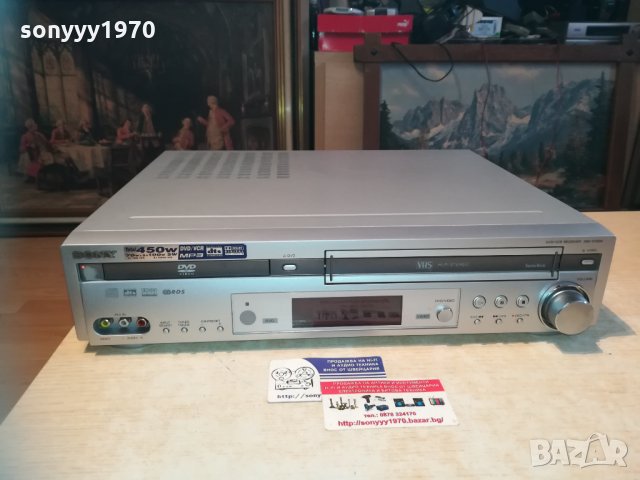 sony dav-d150n dvd/vcr receiver 1201211400, снимка 5 - Ресийвъри, усилватели, смесителни пултове - 31396646