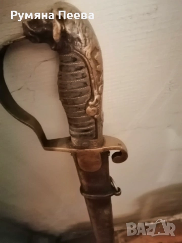 продава старинна армейска сабя, снимка 3 - Антикварни и старинни предмети - 53372907