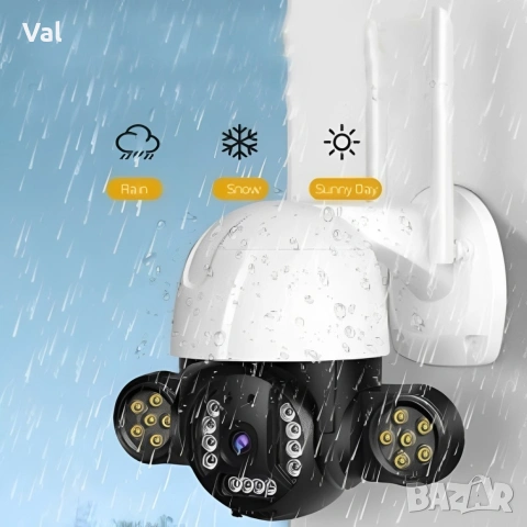 Външна охранителна PTZ WIFI камера, снимка 3 - Други - 54274511