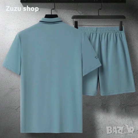 Мъжки комплект тениска и къси панталони, снимка 12 - Къси панталони - 50807627
