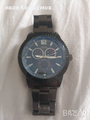 Часовници нови датския и черния по 7 евро в кутията ролекса 15 евро, снимка 3 - Мъжки - 54007108