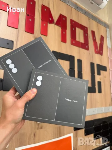 256•SAMSUNG GALAXY Z Fold 8 *НОВИ*BLACK/Graphite/Violet /*ЛИЗИНГ TBI самсунг з фолд 8, снимка 2 - Samsung - 55843388