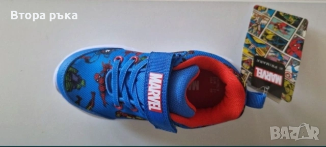 Нови оригинални детски маратонки Primark Marvel 27 номер, снимка 3 - Детски маратонки - 54218956