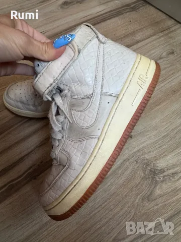 Оригинални кецове Nike Air Force 1 Hi Prm! 37,5 н, снимка 1 - Кецове - 42212444