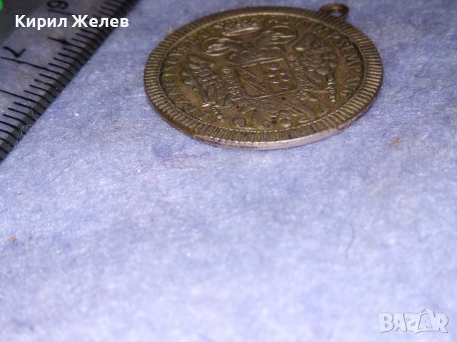 СТАР ДВУСТРАНЕН ПОСРЕБРЕН БРОНЗОВ МЕДАЛЬОН Тип МОНЕТА ТАЛЕР на МАРИЯ ТЕРЕЗИЯ АВСТРИЯ 31194, снимка 5 - Антикварни и старинни предмети - 39856910