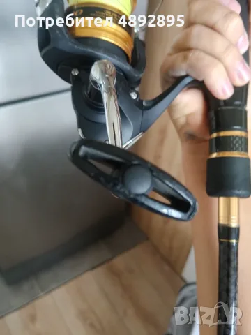 Макара Shimano FX 3000  и въдица Smax Maximum. , снимка 6 - Въдици - 56503533