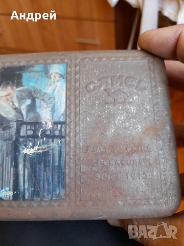 Стара кутия Camel, снимка 7 - Други ценни предмети - 37156444