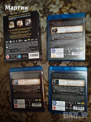 The Lord of the Rings – Motion Picture Trilogy (Blu-ray boxset), снимка 2 - Blu-Ray филми - 52848515