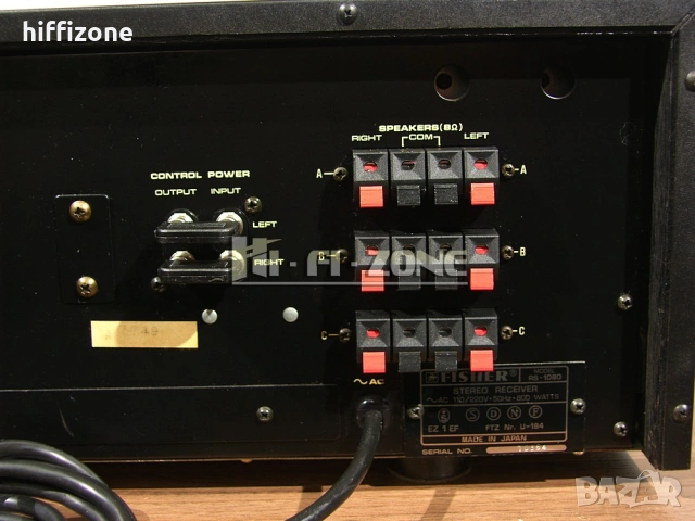 Ресивър  Fisher rs-1080 , снимка 9 - Ресийвъри, усилватели, смесителни пултове - 54079963
