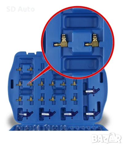 ENVA Комплект за тестване на излишното гориво на Common Rail инжектори, снимка 3 - Аксесоари и консумативи - 49559910