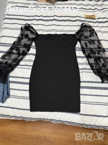 Черна официална рокля