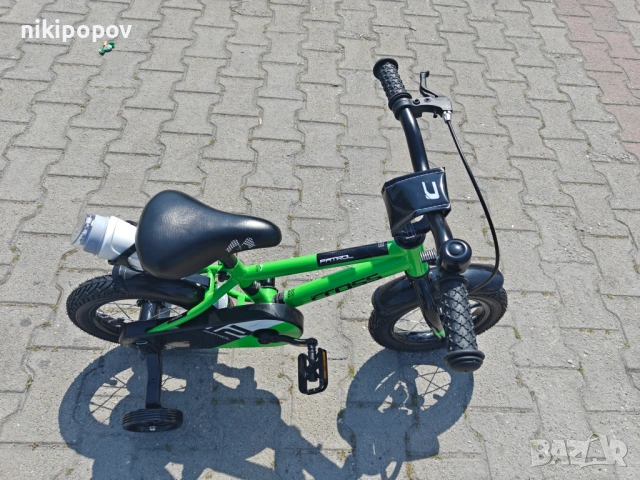 CROSS Велосипед 12" PATROL зелен, снимка 3 - Велосипеди - 54357472