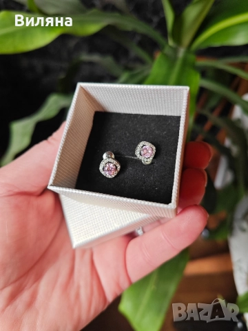 Сребърни обеци 