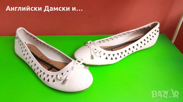 Английски дамски обувки-2 цвята, снимка 2 - Дамски ежедневни обувки - 29777659