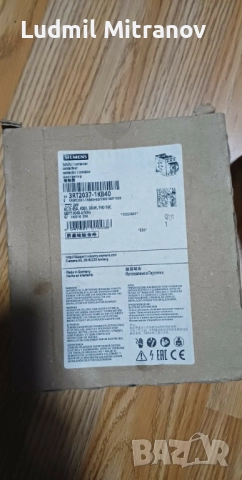 Силов контактор, AC-3 65 A, 30 kW / 400 V 1 NO + 1 NC, 24 V DC, снимка 2 - Други машини и части - 52571802