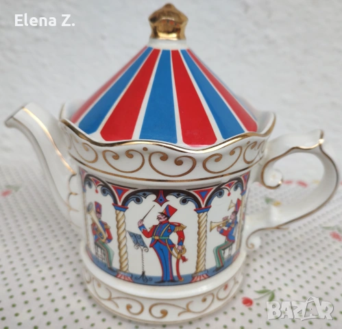 Чайник Беседка с оркестър Sadler Англия, снимка 3 - Аксесоари за кухня - 53999667