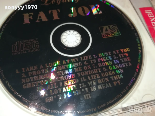 FAT JOE CD 1607251204, снимка 6 - CD дискове - 51038315