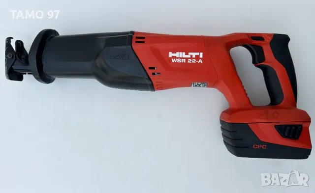 Hilti WSR 22-A - Акумулаторен саблен трион 2x22V 5.2Ah като нов!, снимка 3 - Други инструменти - 50232957