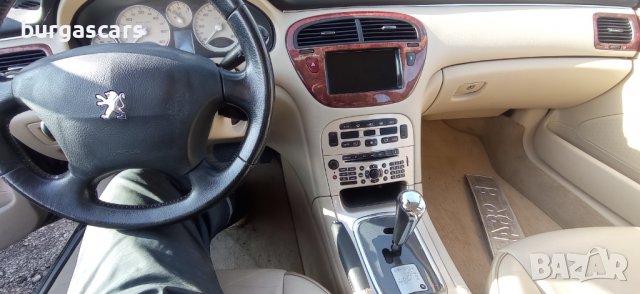 Peugeot 607 2.7HDI -204к.с. кожа автоматик на части, снимка 10 - Автомобили и джипове - 38779794