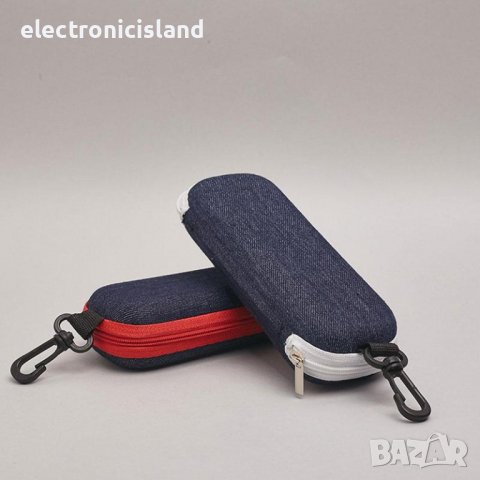 Преносим твърд калъф за диоптрични или слънчеви очила с ремък и карабинер, снимка 4 - Други - 39330793