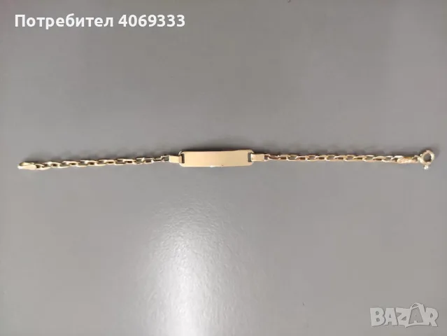 Детска златна гривна 2.24гр 14к , снимка 1