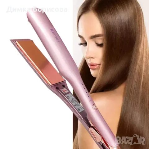 Професионална преса за изправяне на коса Kemei КМ-463, снимка 1