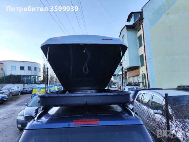 Автобокс, куфар, кутия, багажник за автомобил Jatbag classic 1000, снимка 6 - Аксесоари и консумативи - 53114474