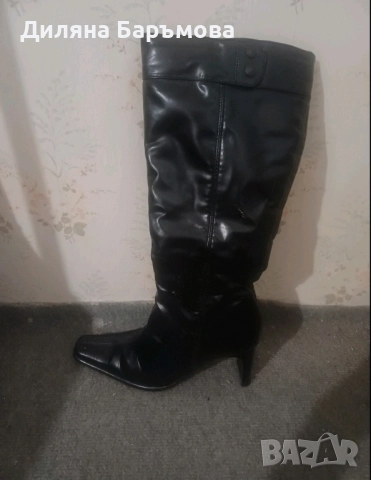 Елегантни дамски ботуши, снимка 4 - Дамски ботуши - 52595733