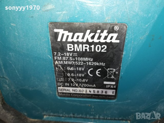 MAKITA RADIO-ВНОС SWISS 2212211804, снимка 11 - Радиокасетофони, транзистори - 35220988