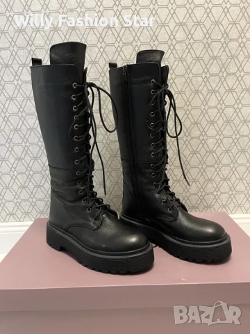 Ботуши от естествена кожа 36 номер