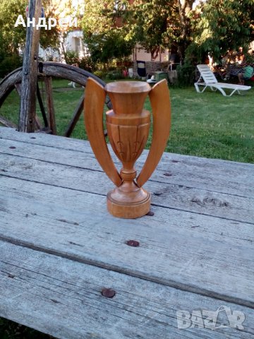 Стара дървена купа #2, снимка 3 - Други ценни предмети - 29725169