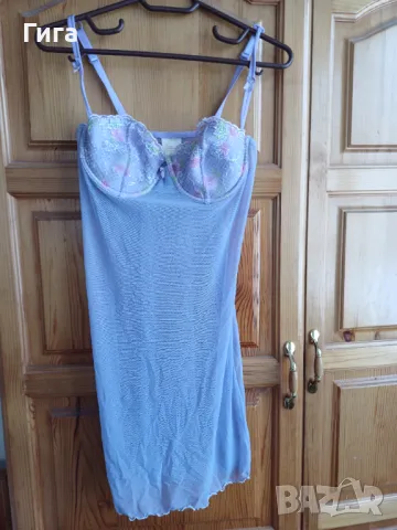 Бледолилава нощница С с твърди чашки 75Б