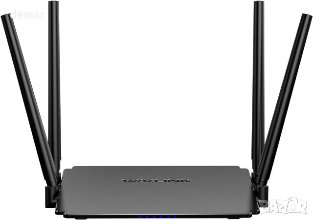 WAVLINK 1200Mbps WiFi 5 рутер, (867 Mbps/5 GHz + 300 Mbps/2,4 GHz), снимка 1 - Рутери - 42170370