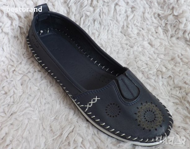 Обувки, естествена кожа, код 565/ББ1/42, снимка 1 - Дамски ежедневни обувки - 40789182