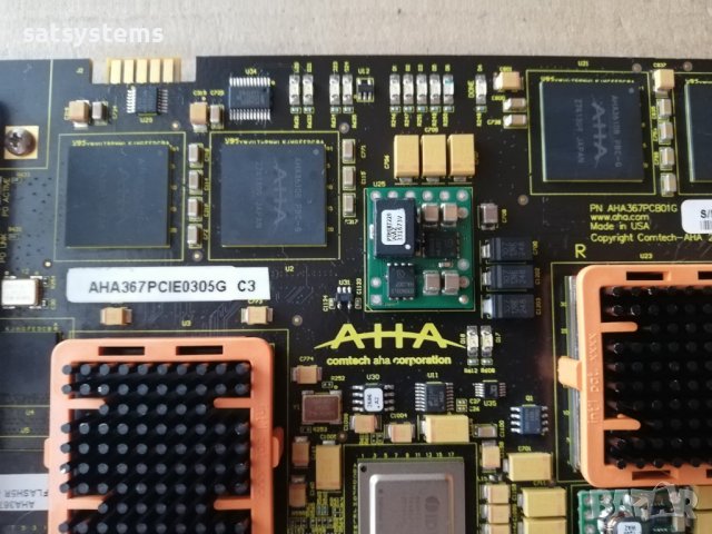 AHA GZIP AHA367 PCI-Express 10.0 Gbits/sec Compression Decompression Accelerator Card, снимка 6 - Други - 39345464