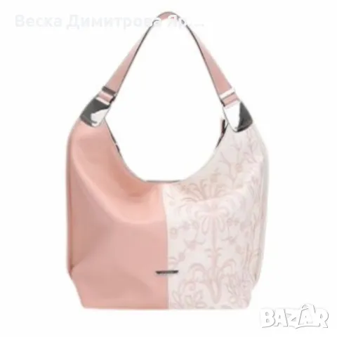 Елегантна дамска чанта с флорални мотиви, снимка 2 - Чанти - 50107040