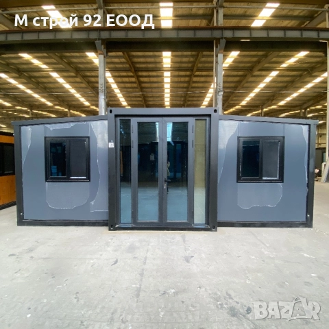 Сглобяема къщичка контейнер 37м2 М СТРОЙ 92 Стара Загора готова къща или офис, снимка 18 - Къщи - 51308006