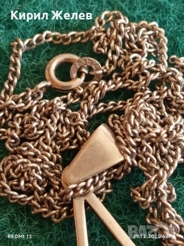 Красиво сребърно колие винтидж стил с Висулка Мианмар Кехлибар 37591, снимка 3 - Колиета, медальони, синджири - 52926544