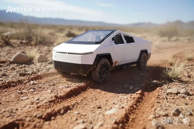 Тесла Пикап с дистанционно и управление със смартфон, Cybertruck, Тесла  , снимка 5 - Коли, камиони, мотори, писти - 52701807