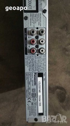 Продавам двд плейър dvd player Панасоник Panasonic, модел dvd S49 - 75 лв, снимка 7 - Други - 31292962