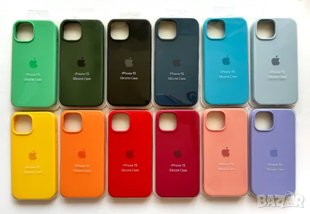 iPhone case - силиконов кейс и протектор за iPhone 11-17, снимка 2 - Калъфи, кейсове - 52976394