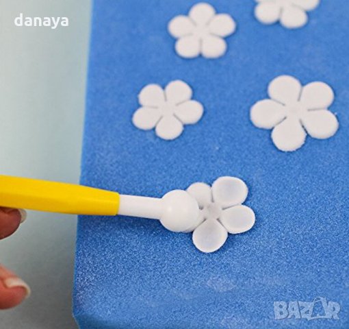 1869 Сладкарски инструменти за декорация на торти сладкиши моделиране на фондан, снимка 4 - Прибори за хранене, готвене и сервиране - 31759561