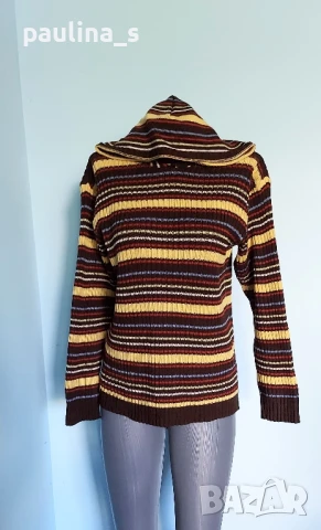 Три различни броя / Дамски пуловер с качулка , снимка 11 - Блузи с дълъг ръкав и пуловери - 51429985