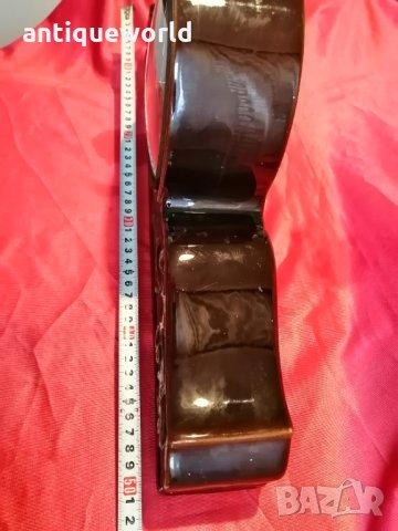 Стар Порцеланов Немски Механичен КАМИНЕН Часовник, снимка 6 - Антикварни и старинни предмети - 35271991