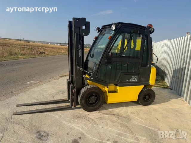 мотокар NISSAN, U1D2A20LQ, снимка 4 - Индустриална техника - 55940318
