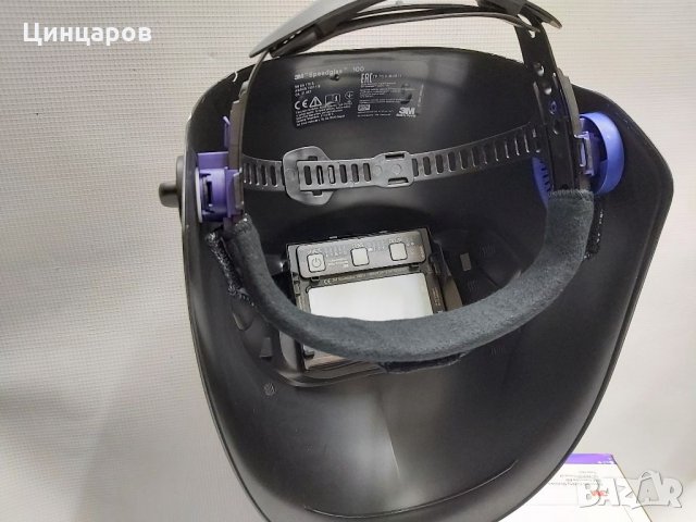 3M 100V SPEEDGLAS DIN8-12 шлем заваръчен, снимка 4 - Други машини и части - 35404516